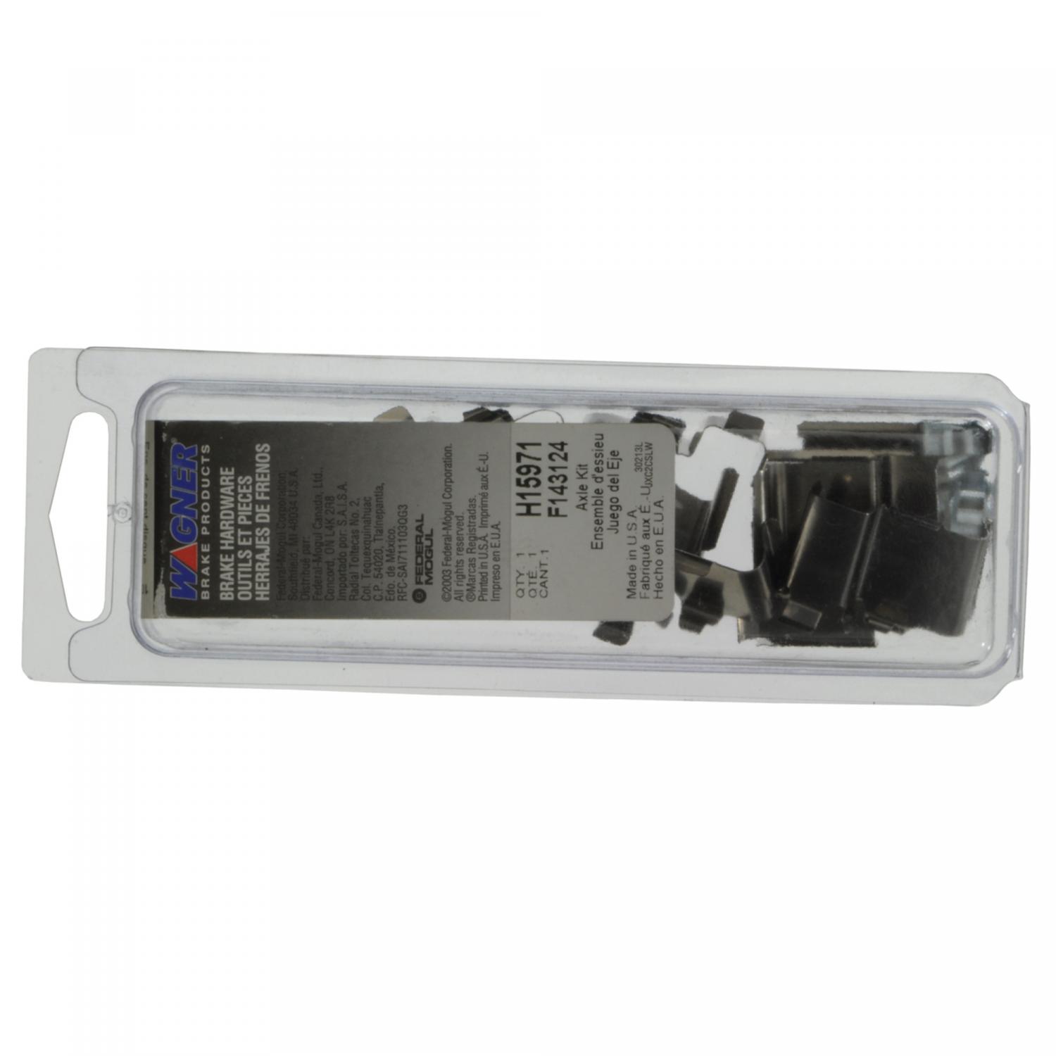 Wagner Brake H15971 - Disc Brake Hardware Kit Wagner Brake H15971 Disc Brake Hardware Kit product image 1 of 2