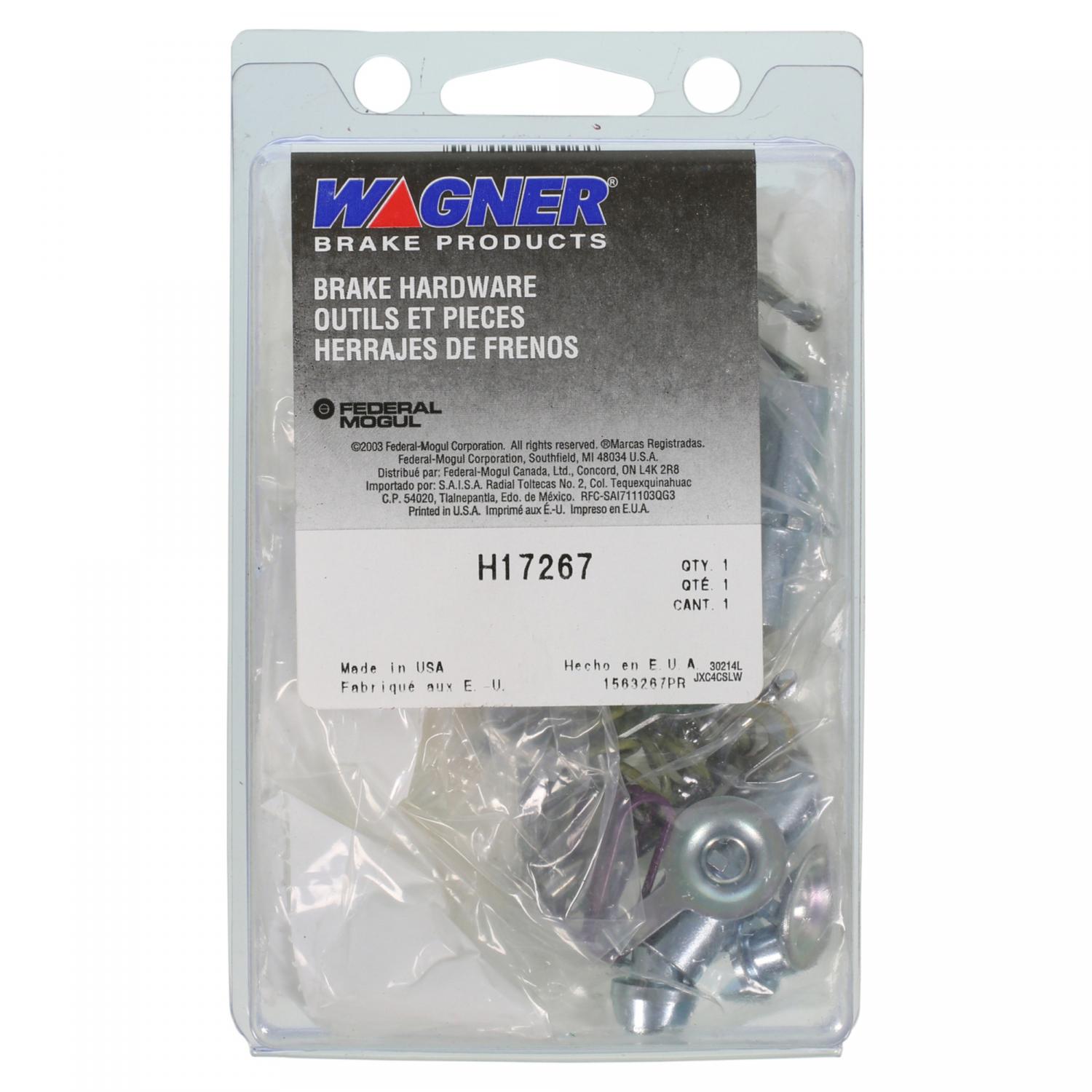 Wagner Brake H17267 - Parking Brake Hardware Kit Wagner Brake H17267 Parking Brake Hardware Kit product image 1 of 2