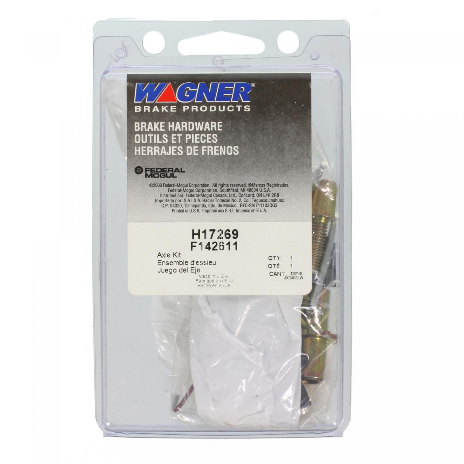 Wagner Brake H17269 Parking Brake Hardware Kit product image 1 of 2