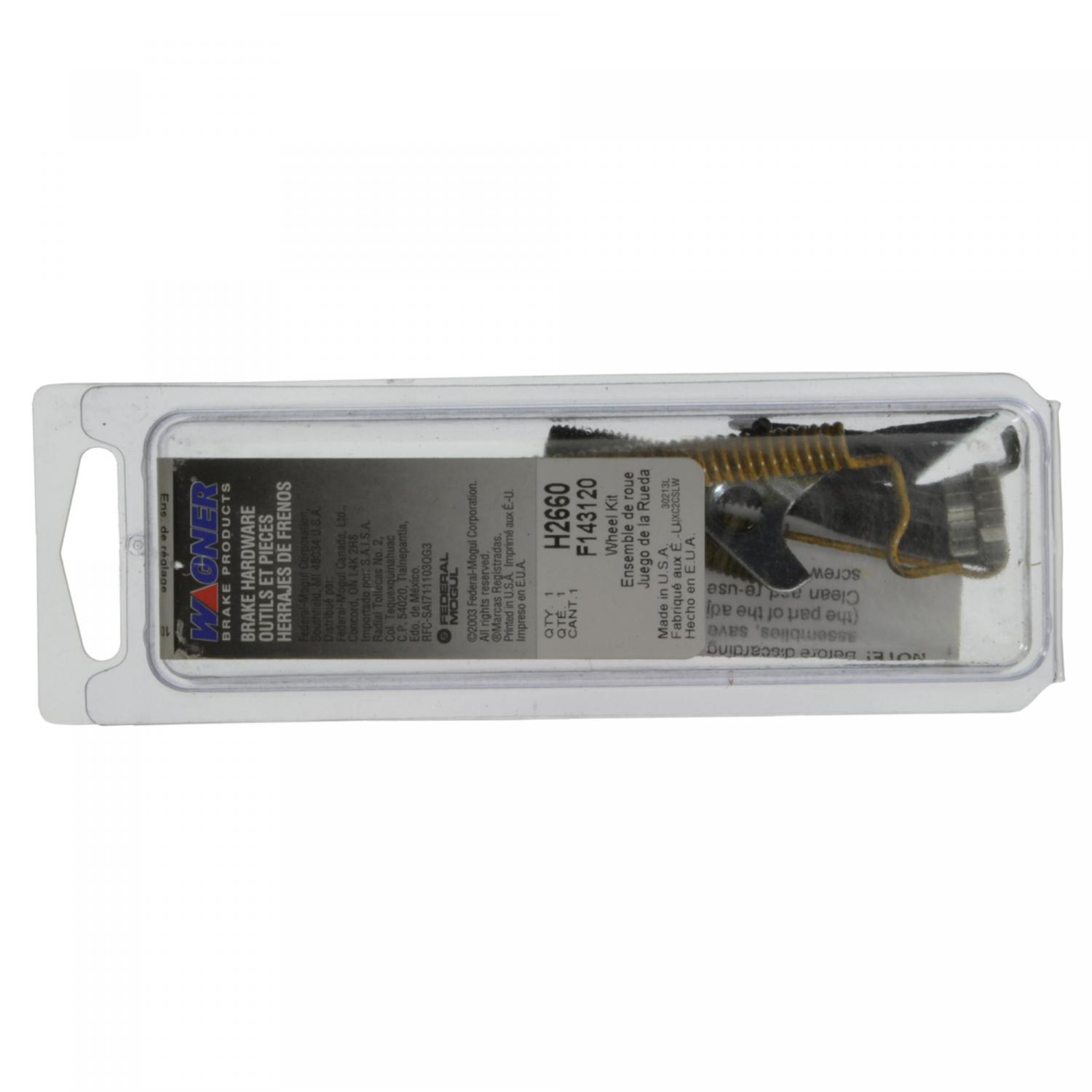 Wagner Brake H2660 - Drum Brake Self Adjuster Repair Kit Wagner Brake H2660 Drum Brake Self Adjuster Repair Kit product image 1 of 2