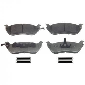 1996 Mercury Grand Marquis Disc Brake Pad Rear Wagner Brake MX674 image 1 of 1