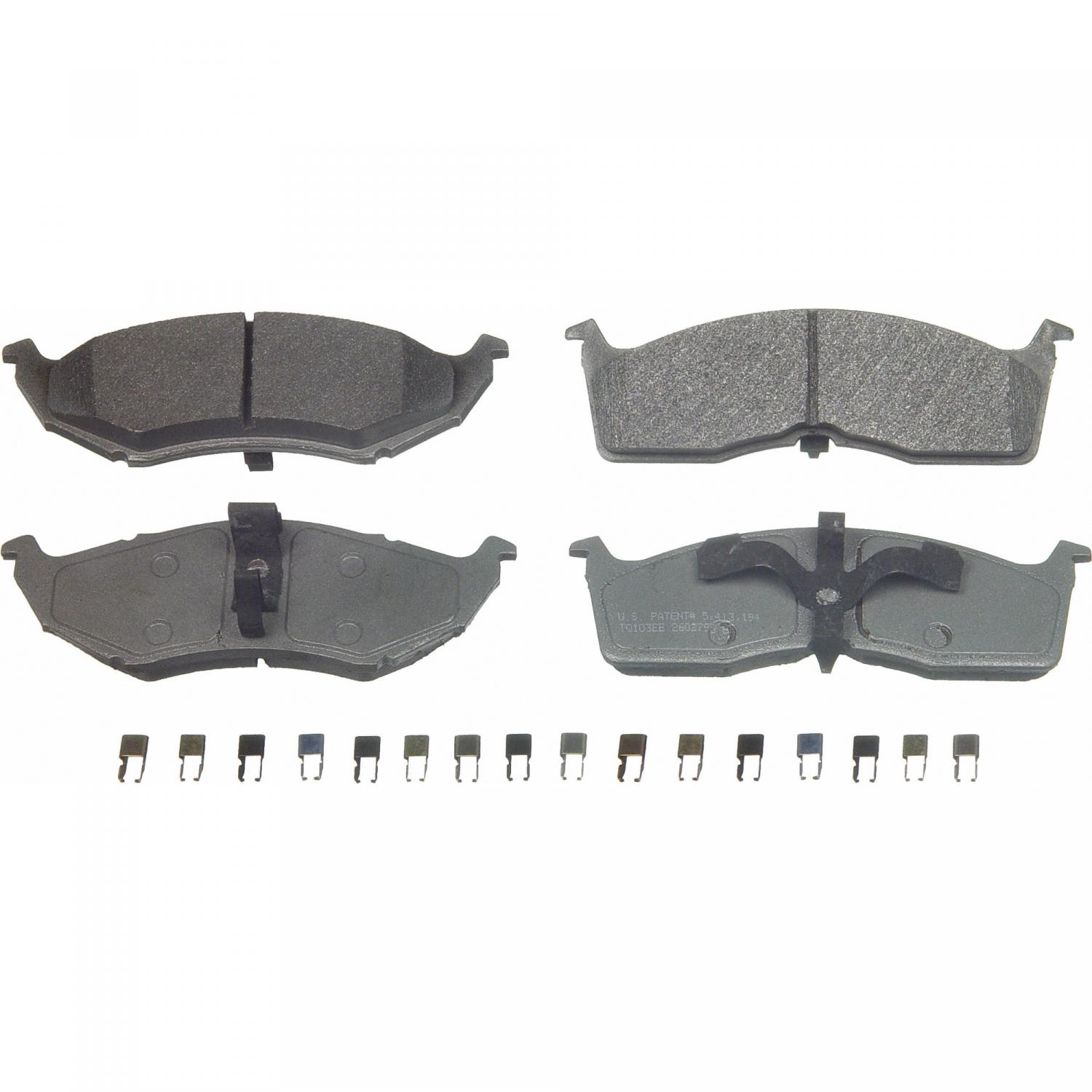 Wagner Brake MX730B Disc Brake Pad product image 1 of 1
