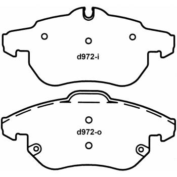 Wagner Brake MX972  product image 1 of 1