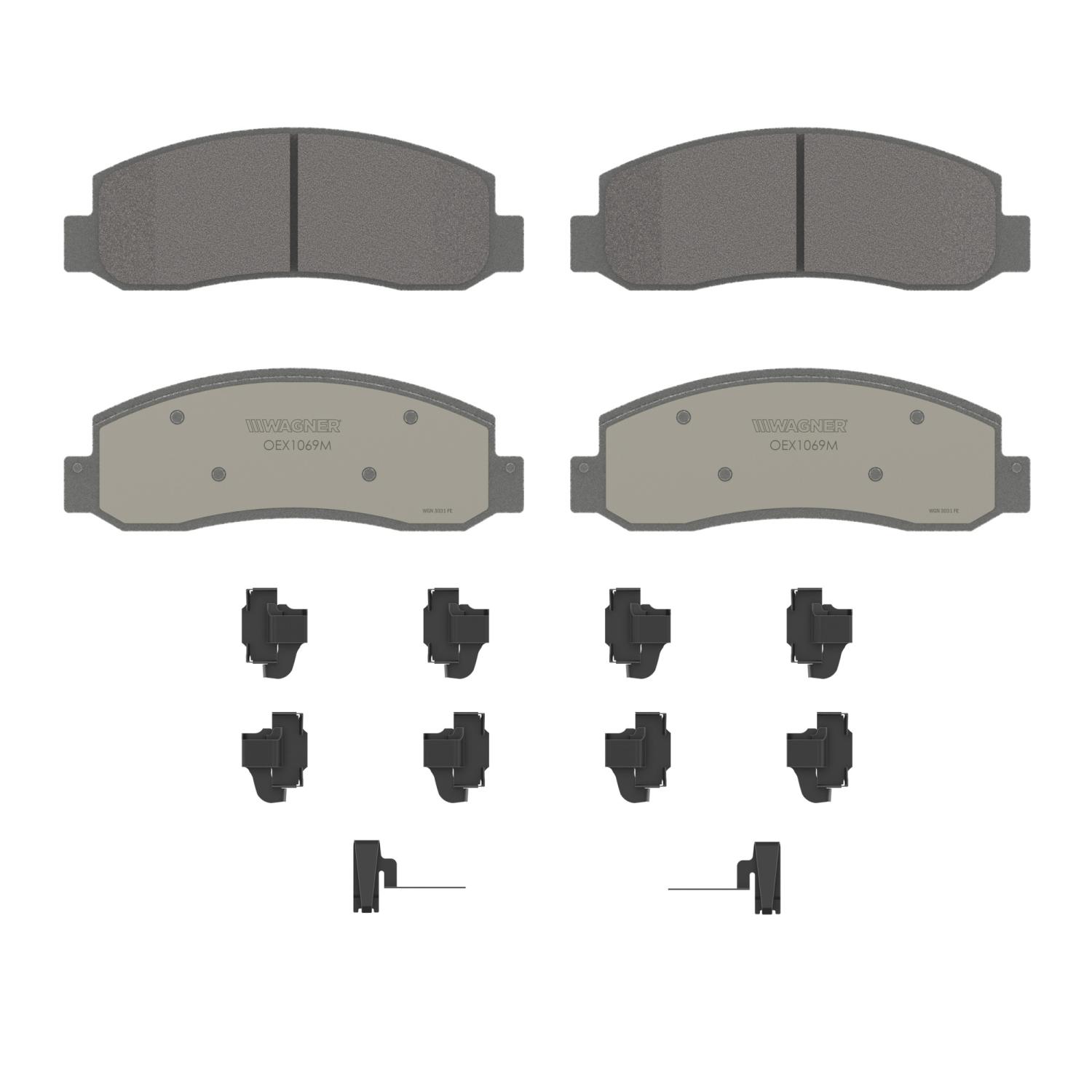 Wagner Brake OEX1069M - Disc Brake Pad Wagner Brake OEX1069M Disc Brake Pad product image 1 of 1