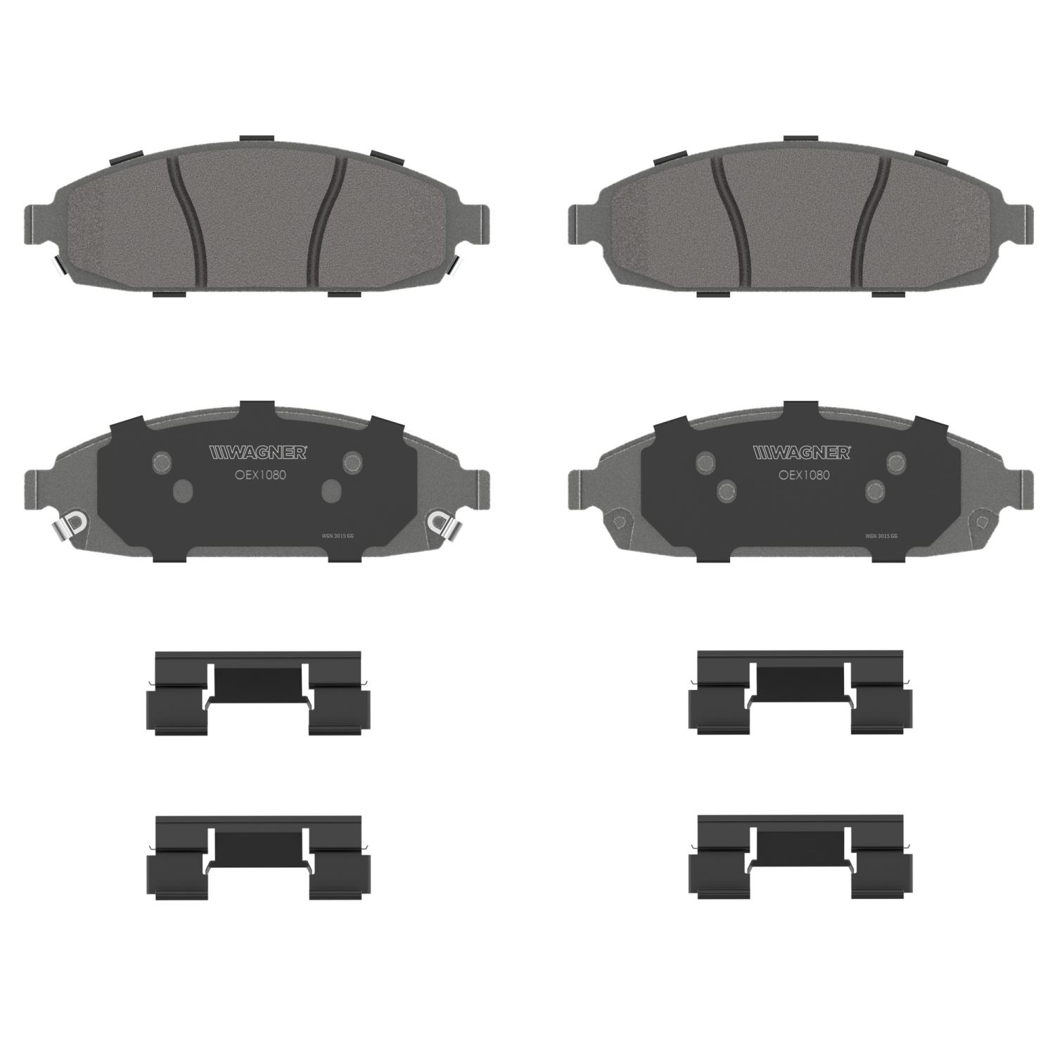 Wagner Brake OEX1080 - Disc Brake Pad Wagner Brake OEX1080 Disc Brake Pad product image 1 of 1