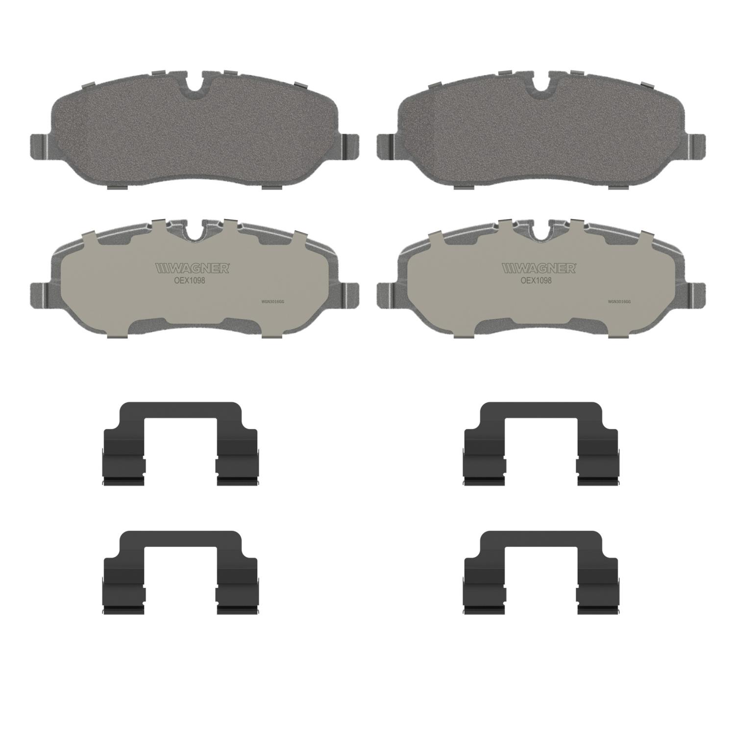 Wagner Brake OEX1098 - Disc Brake Pad Wagner Brake OEX1098 Disc Brake Pad product image 1 of 1
