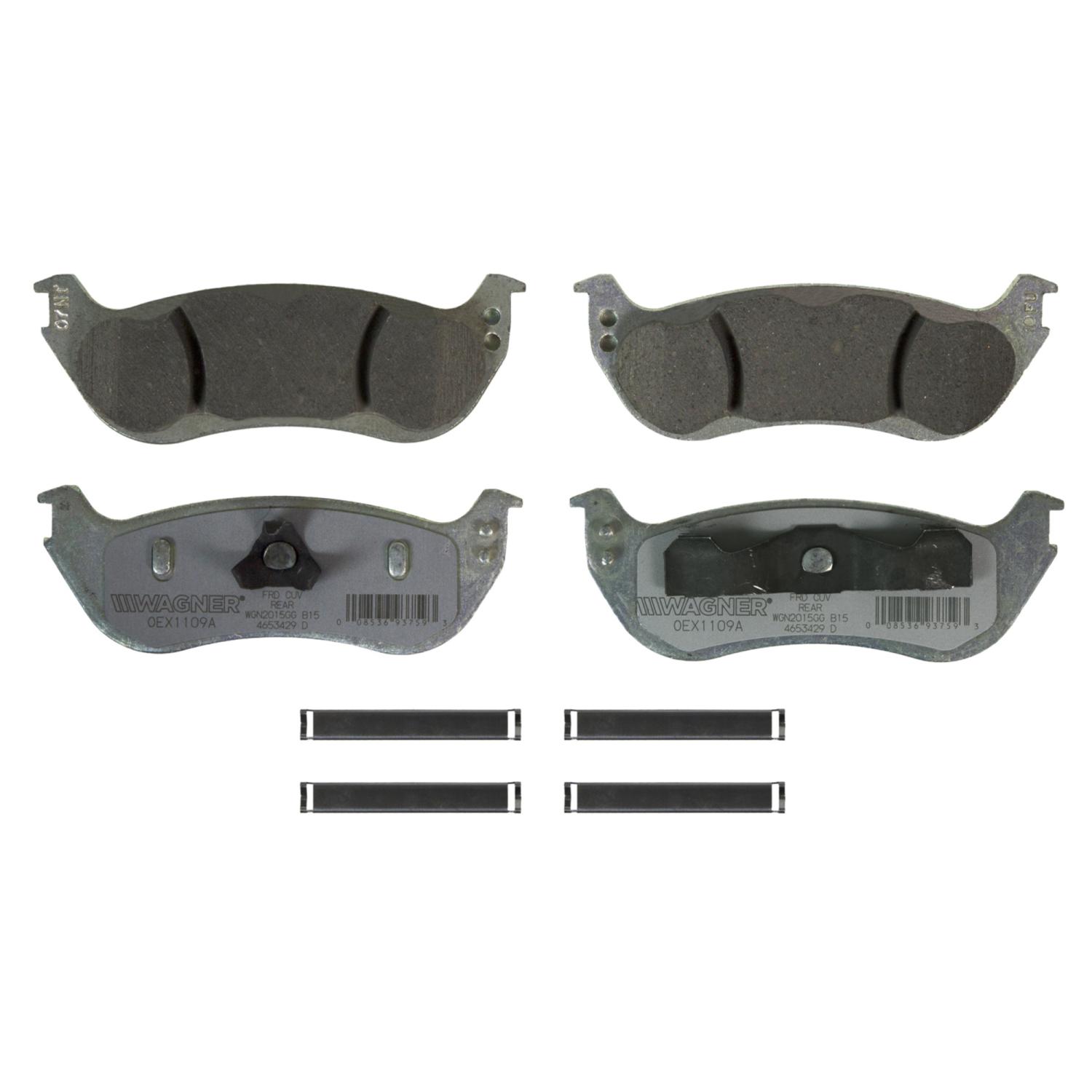 Wagner Brake OEX1109A - Disc Brake Pad Wagner Brake OEX1109A Disc Brake Pad product image 1 of 1
