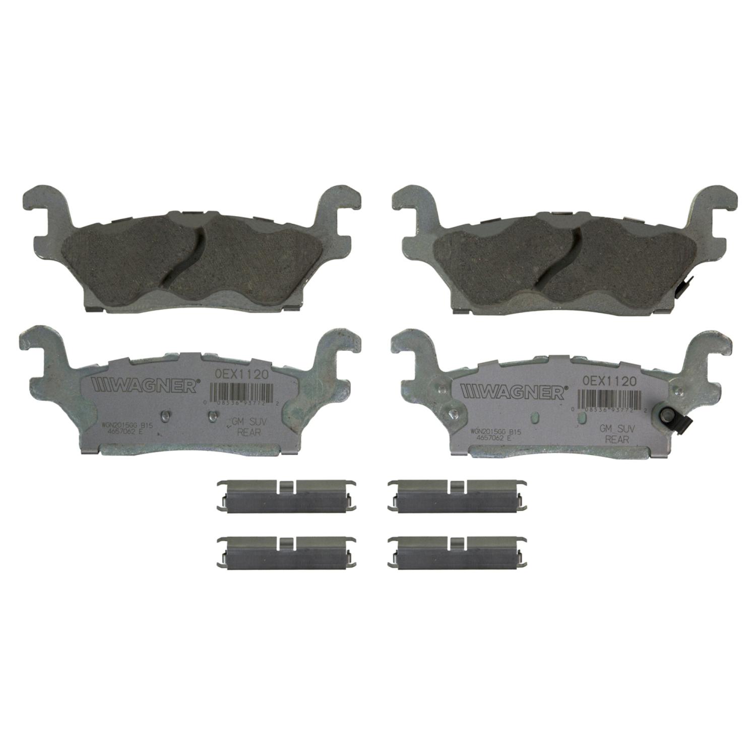 Wagner Brake OEX1120 - Disc Brake Pad Wagner Brake OEX1120 Disc Brake Pad product image 1 of 1