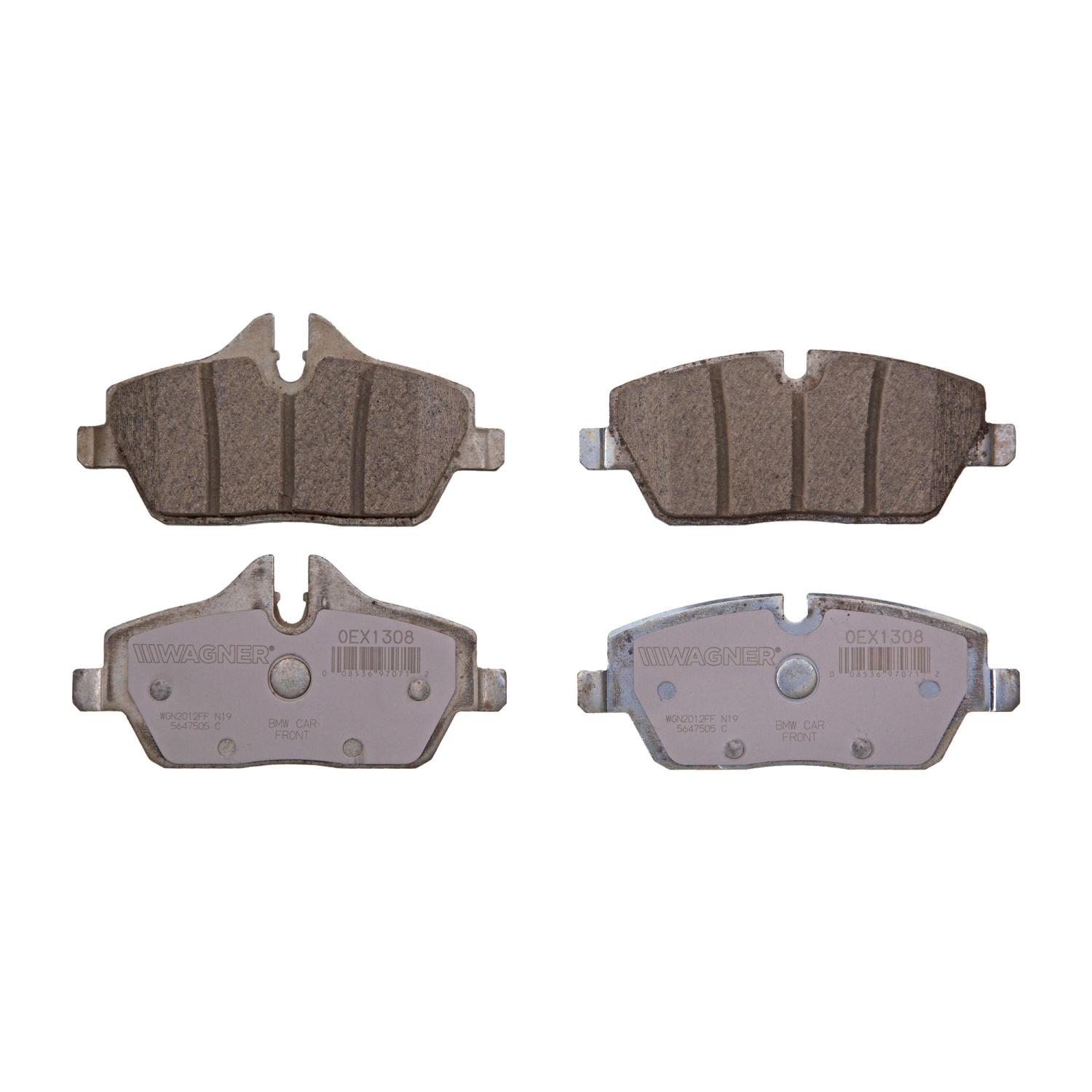 Wagner Brake OEX1308 - Disc Brake Pad Wagner Brake OEX1308 Disc Brake Pad product image 1 of 1