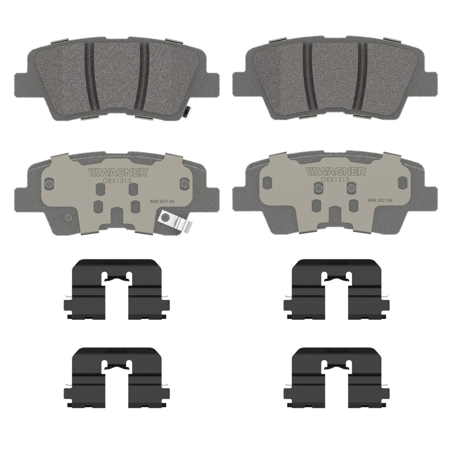 Wagner Brake OEX1313 - Disc Brake Pad Wagner Brake OEX1313 Disc Brake Pad product image 1 of 1