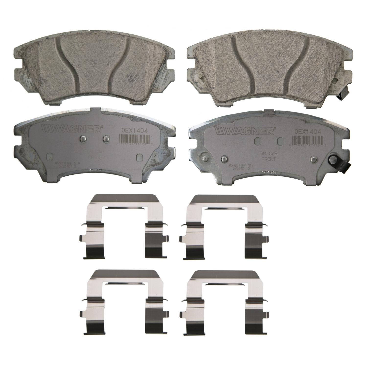 Wagner Brake OEX1404 - Disc Brake Pad Wagner Brake OEX1404 Disc Brake Pad product image 1 of 1