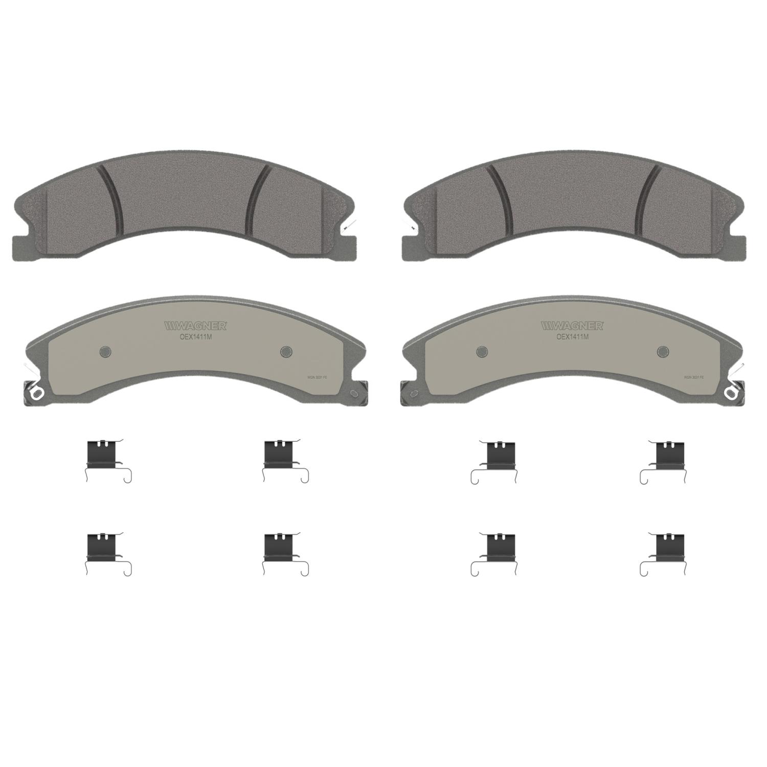 Wagner Brake OEX1411 - Disc Brake Pad Wagner Brake OEX1411 Disc Brake Pad product image 1 of 1