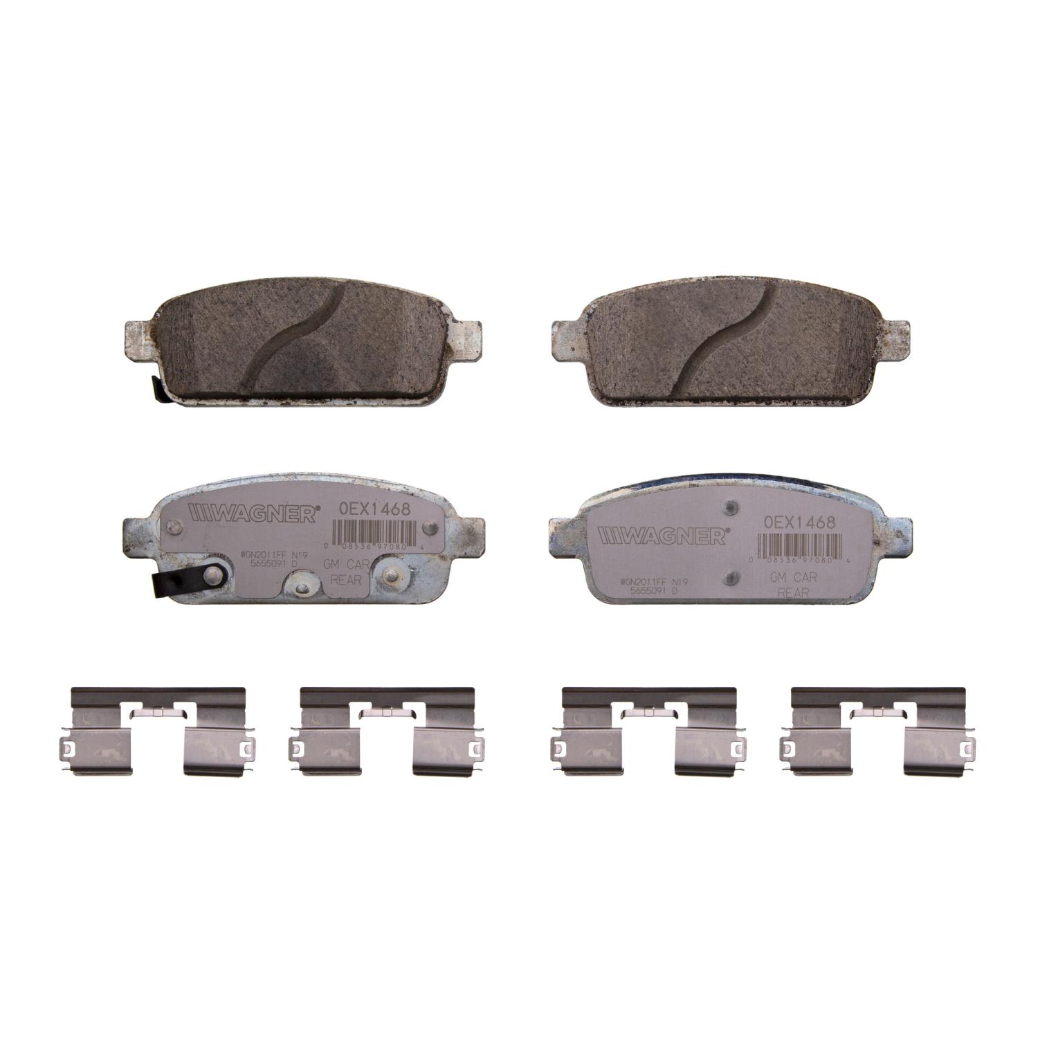 Wagner Brake OEX1468 Disc Brake Pad product image 1 of 1