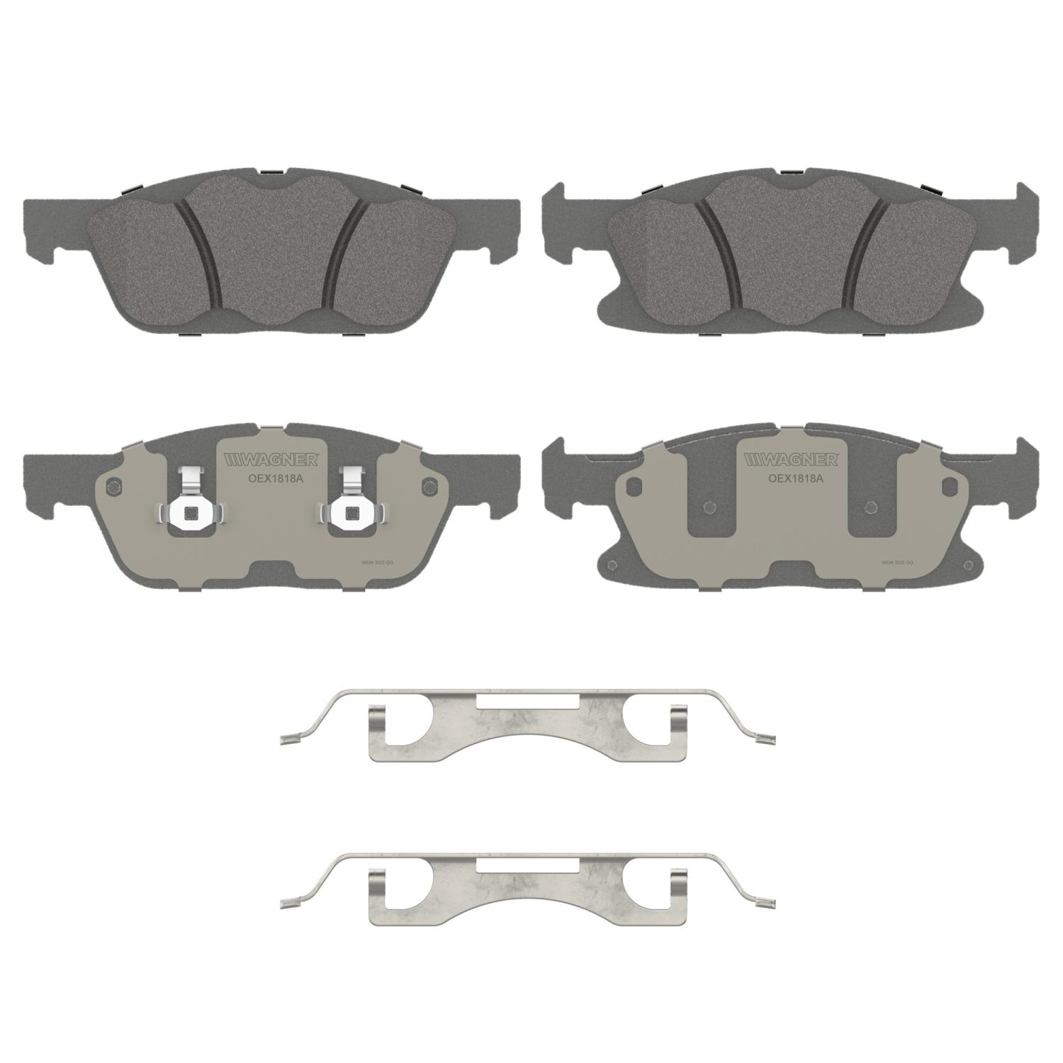 Wagner Brake OEX1818A - Disc Brake Pad Wagner Brake OEX1818A Disc Brake Pad product image 1 of 1