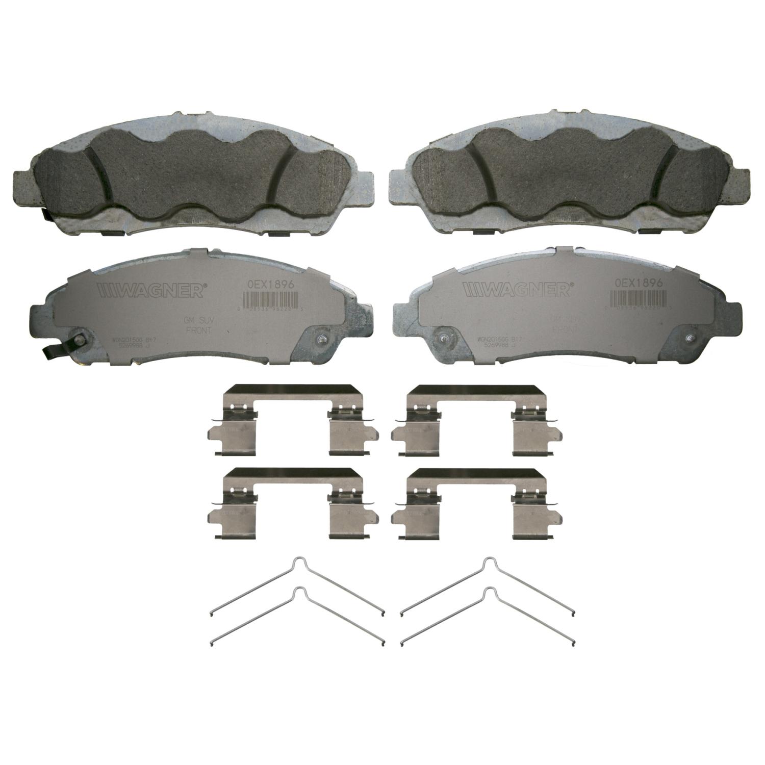 Wagner Brake OEX1896 - Disc Brake Pad Wagner Brake OEX1896 Disc Brake Pad product image 1 of 1