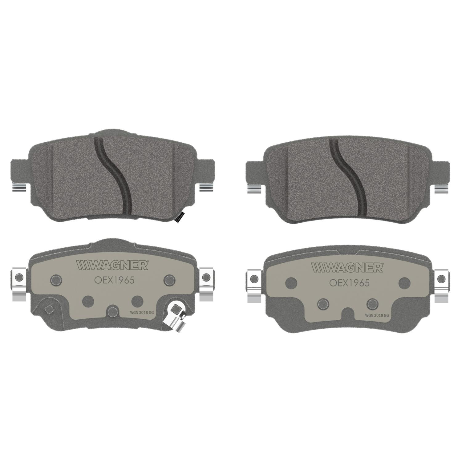 Wagner Brake OEX1965 - Disc Brake Pad Wagner Brake OEX1965 Disc Brake Pad product image 1 of 1