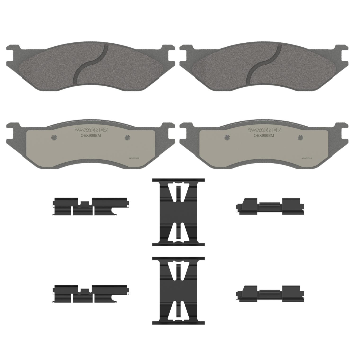 Wagner Brake OEX966BM - Disc Brake Pad Wagner Brake OEX966BM Disc Brake Pad product image 1 of 1