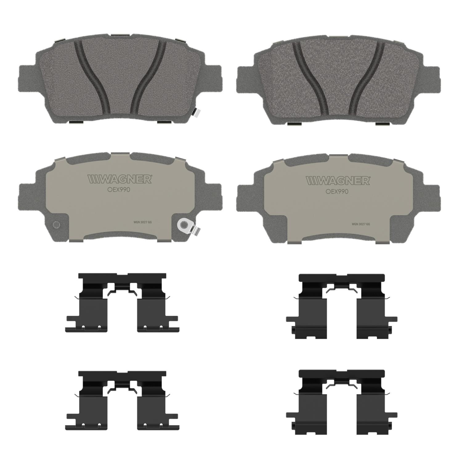 Wagner Brake OEX990 - Disc Brake Pad Wagner Brake OEX990 Disc Brake Pad product image 1 of 1