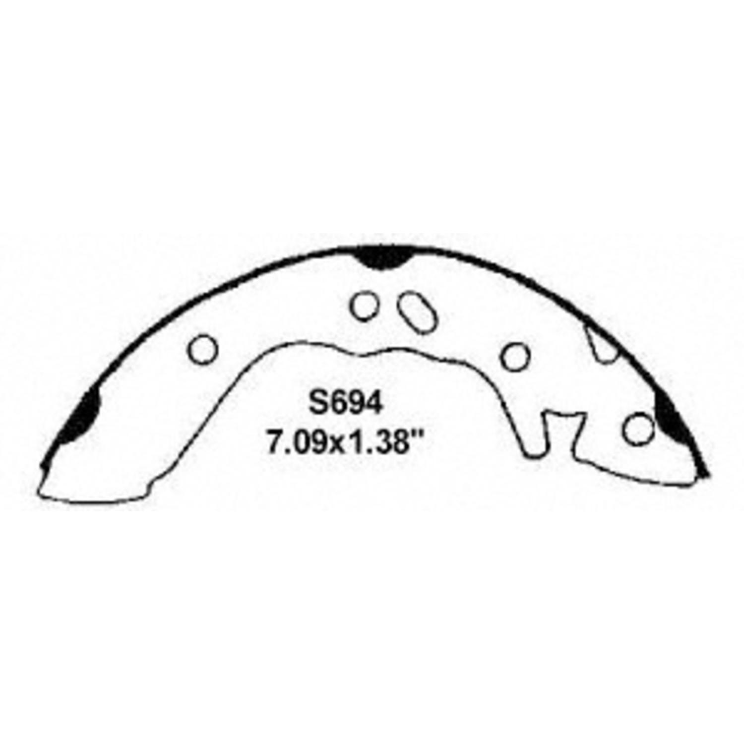 Wagner Brake PAB694 Wagner Brake PAB694 product image 2 of 2