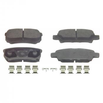 2013 Mitsubishi Lancer Disc Brake Pad Rear Wagner Brake PD1037 image 1 of 2