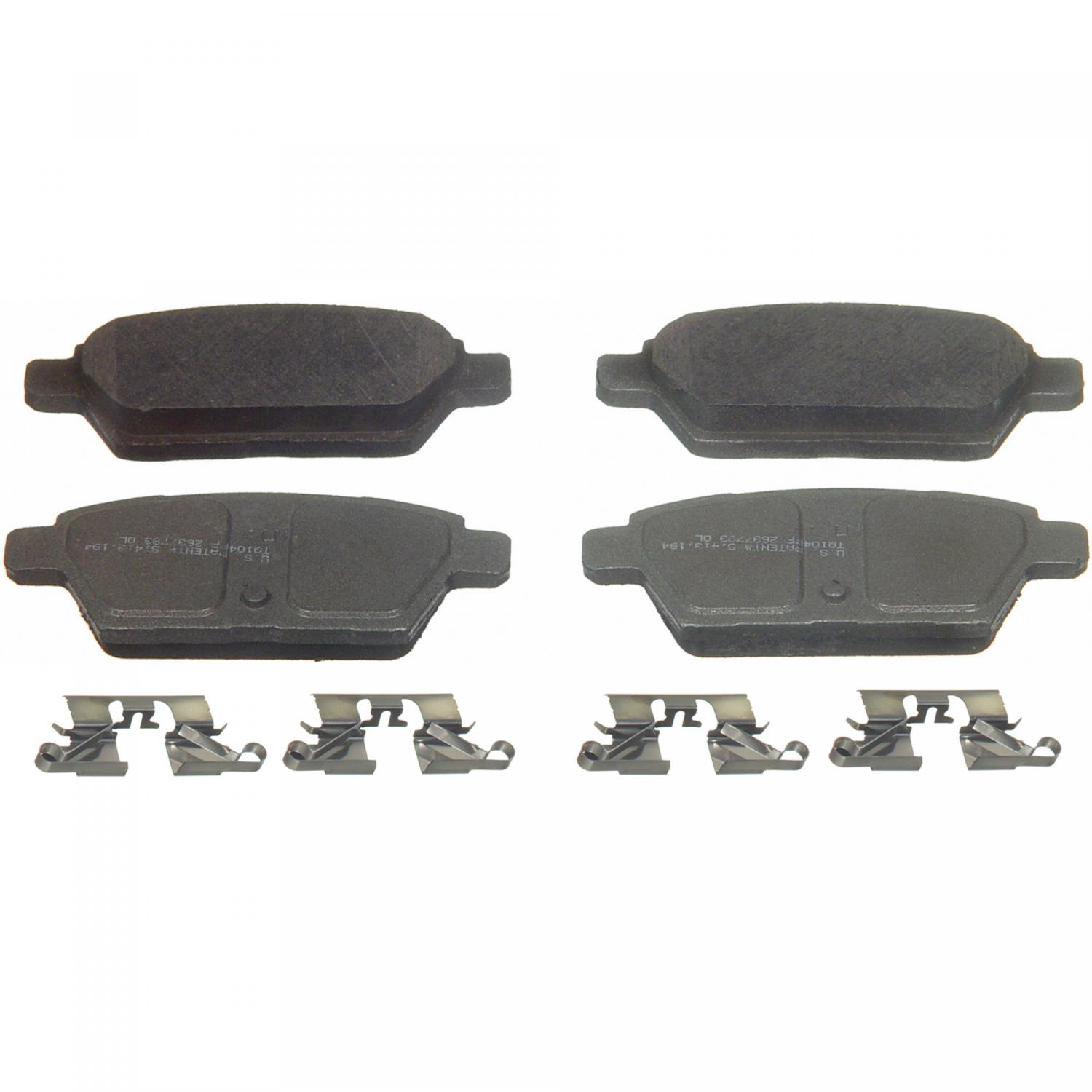 Wagner Brake PD1161 - Disc Brake Pad Wagner Brake PD1161 Disc Brake Pad product image 1 of 2