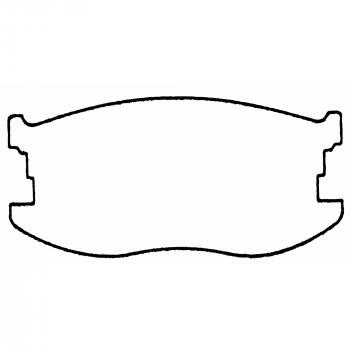 1984 Mazda GLC Disc Brake Pad Front Wagner Brake PD297 image 1 of 3
