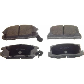 1993 Toyota MR2 Disc Brake Pad Rear Wagner Brake PD657 image 1 of 1
