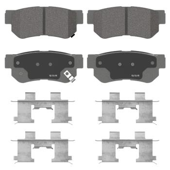 2003 Kia Magentis Disc Brake Pad Rear Wagner Brake PD813 image 3 of 3