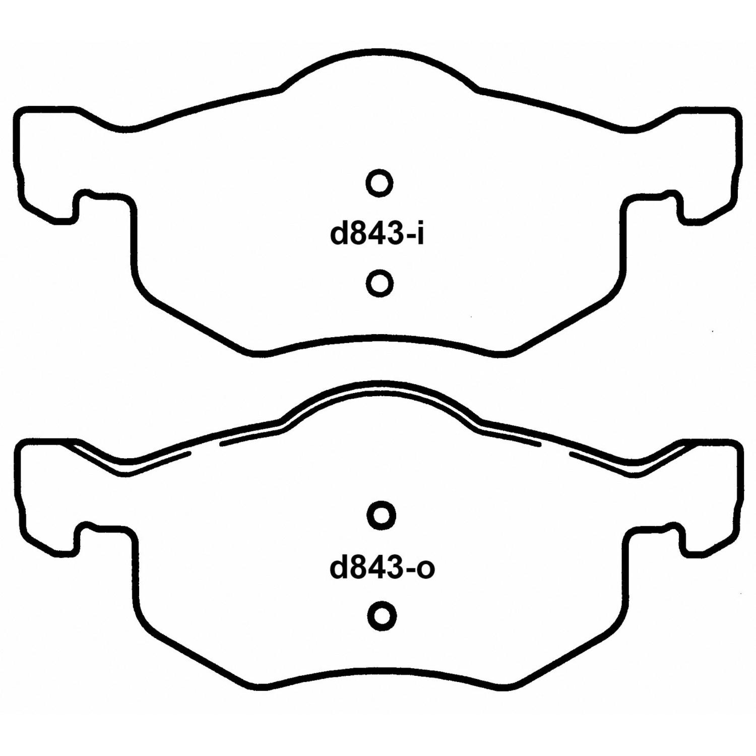 Wagner Brake PD843  product image 1 of 1