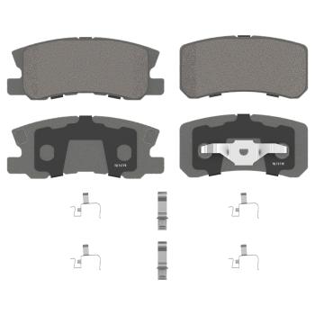 2013 Mitsubishi Lancer Disc Brake Pad Rear Wagner Brake PD868 image 2 of 2