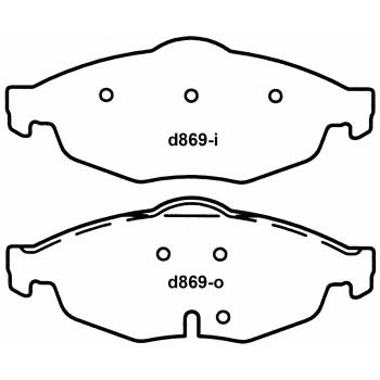 Wagner Brake PD869  product image 1 of 1