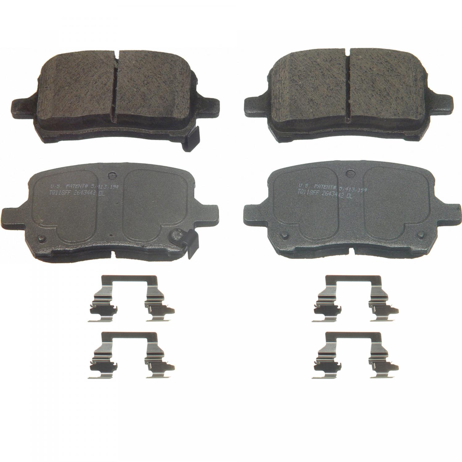 Wagner Brake QC1028 - Disc Brake Pad Wagner Brake QC1028 Disc Brake Pad product image 1 of 1