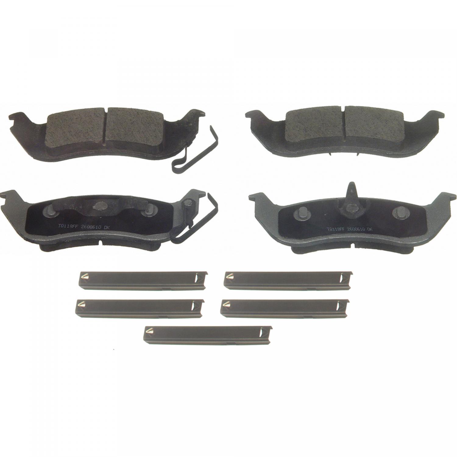 Wagner Brake QC1040A Disc Brake Pad product image 1 of 1
