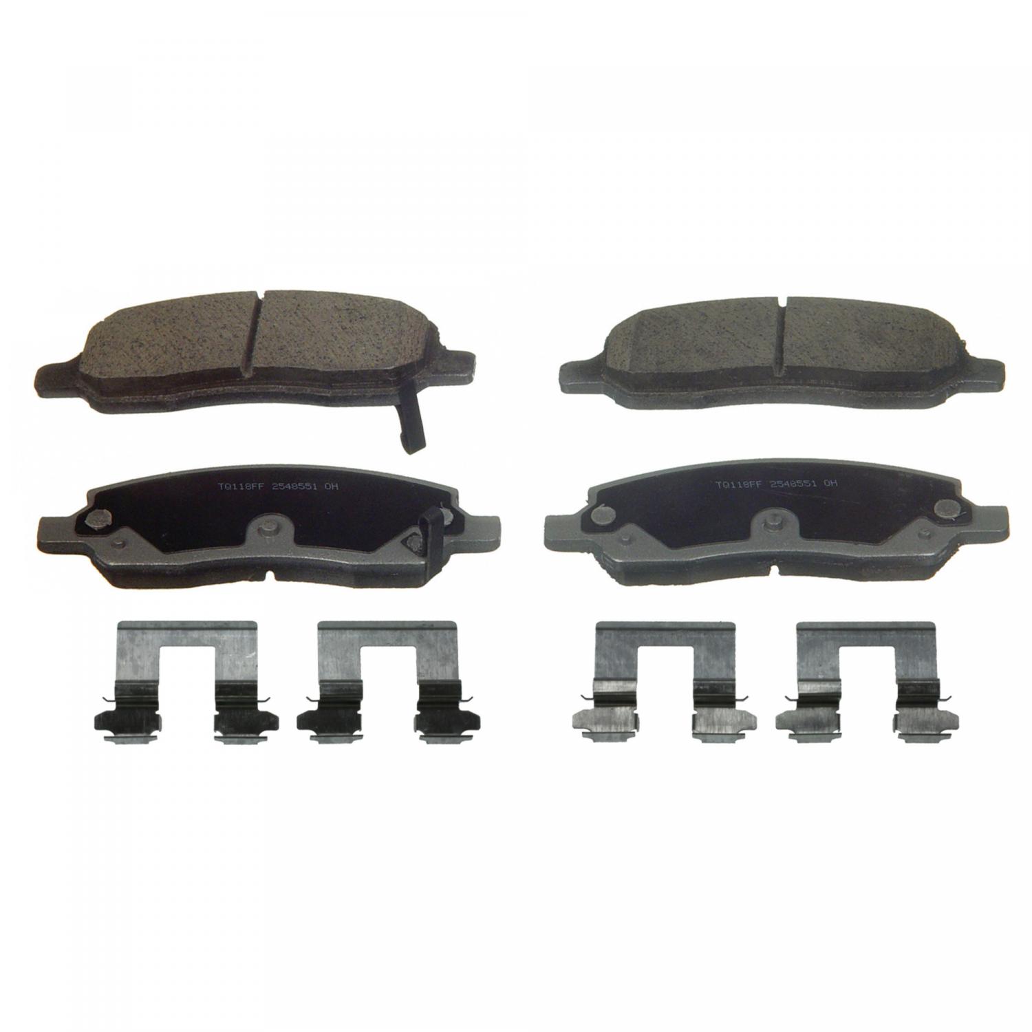 Wagner Brake QC1172 - Disc Brake Pad Wagner Brake QC1172 Disc Brake Pad product image 1 of 1