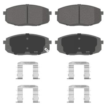 2011 Hyundai Elantra Disc Brake Pad Front Wagner Brake QC1397 image 2 of 2