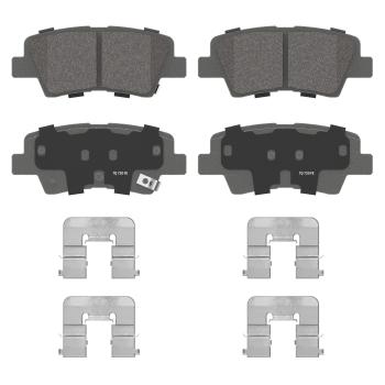 2015 Hyundai Elantra GT Disc Brake Pad Rear Wagner Brake QC1594 image 2 of 2