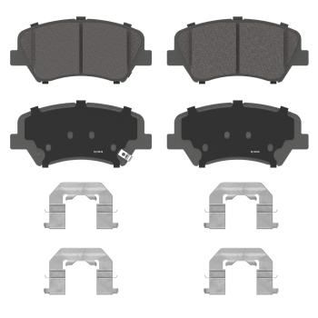 2012 Hyundai Veloster Disc Brake Pad Front Wagner Brake QC1595 image 2 of 2