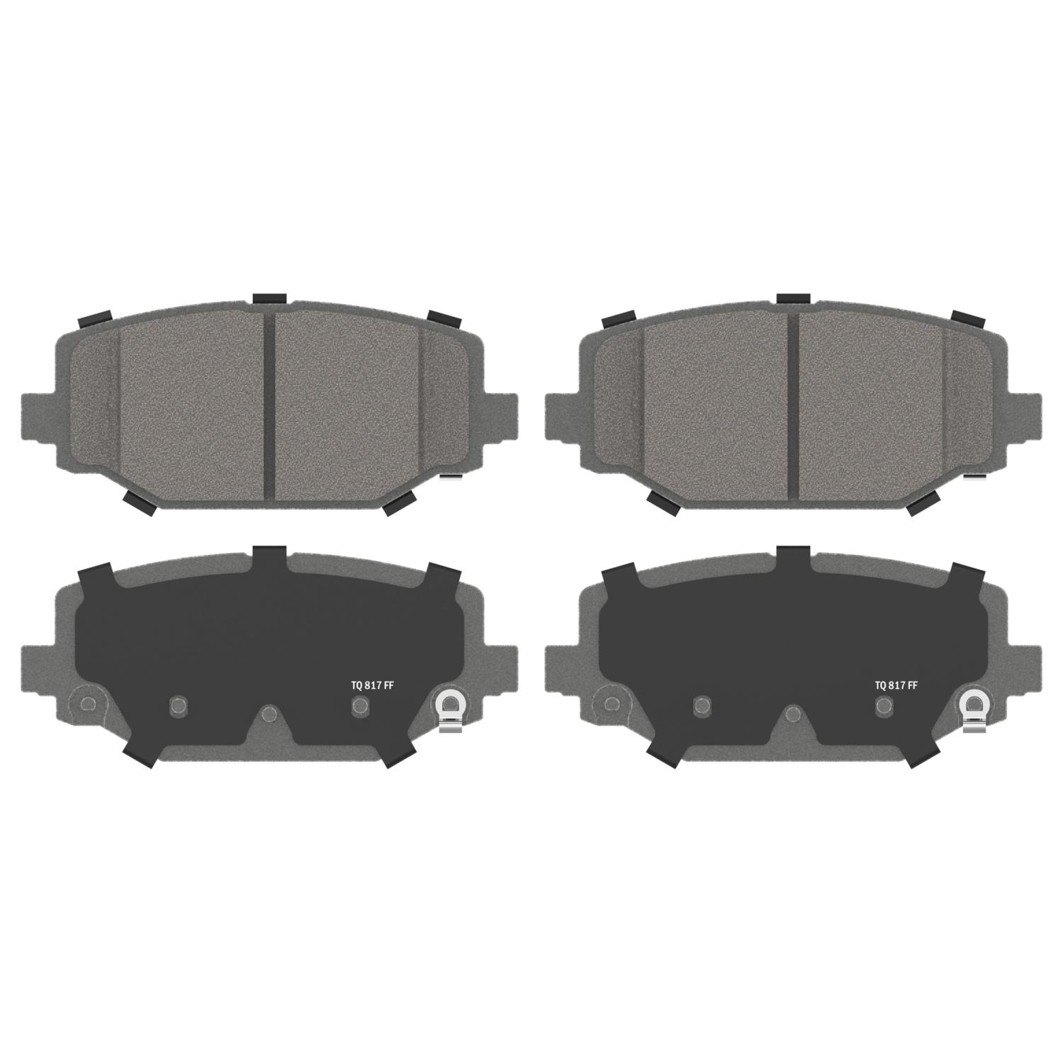 Wagner Brake QC1596 - Disc Brake Pad Wagner Brake QC1596 Disc Brake Pad product image 2 of 2
