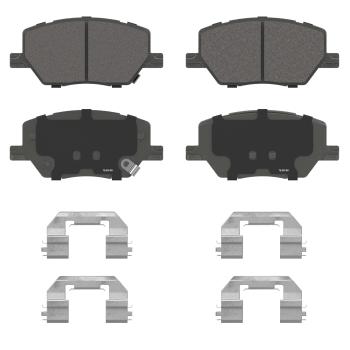 2018 Jeep Compass Disc Brake Pad Front Wagner Brake QC1811 image 2 of 2
