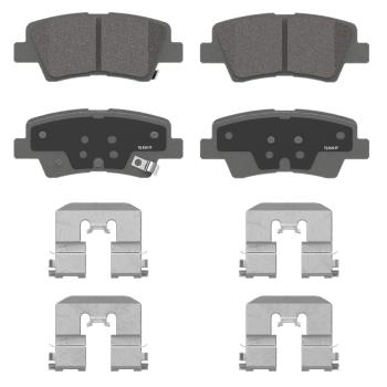 2017 Kia Niro Disc Brake Pad Rear Wagner Brake QC1812 image 2 of 2