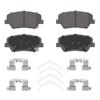 2018 Kia Sorento Disc Brake Pad Front Wagner Brake QC1815 image 2 of 2