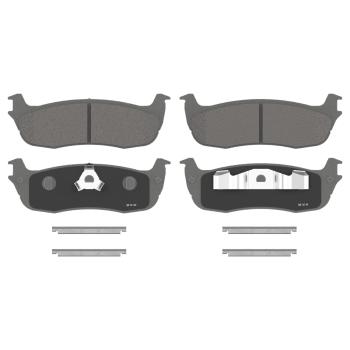 1998 Lincoln Navigator Disc Brake Pad Rear Wagner Brake QC711 image 2 of 2
