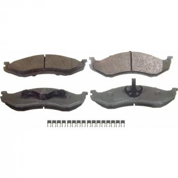 2000 Jeep TJ Disc Brake Pad Front Wagner Brake QC712 image 1 of 2