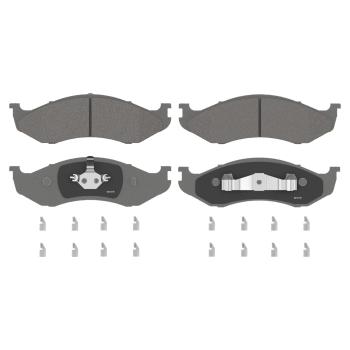 2000 Jeep TJ Disc Brake Pad Front Wagner Brake QC712 image 2 of 2
