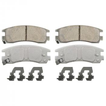 1997 Saturn SC1 Disc Brake Pad Rear Wagner Brake QC714 image 1 of 1
