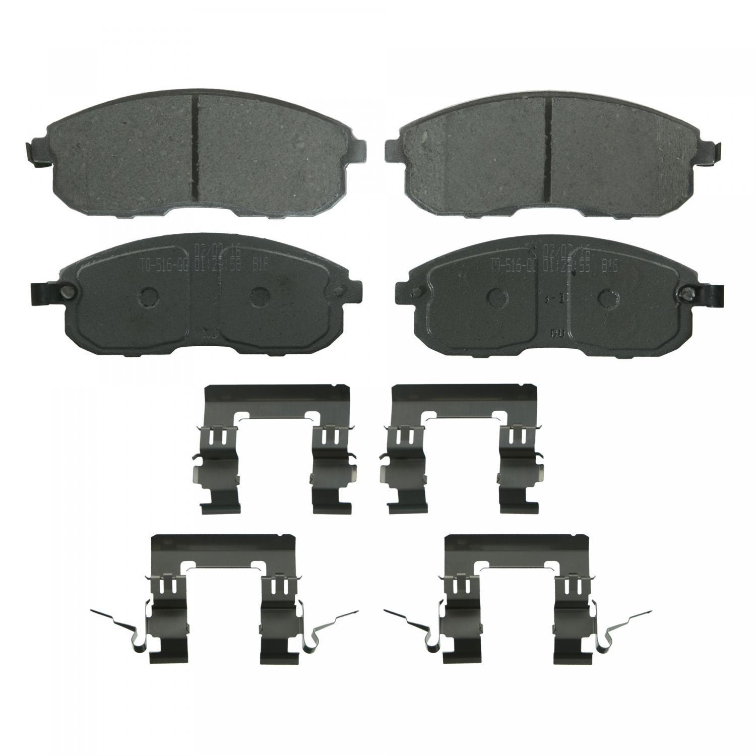 Wagner Brake QC815D - Disc Brake Pad Wagner Brake QC815D Disc Brake Pad product image 1 of 2