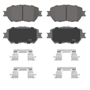 2010 Lexus IS250 Disc Brake Pad Front Wagner Brake QC908 image 2 of 2