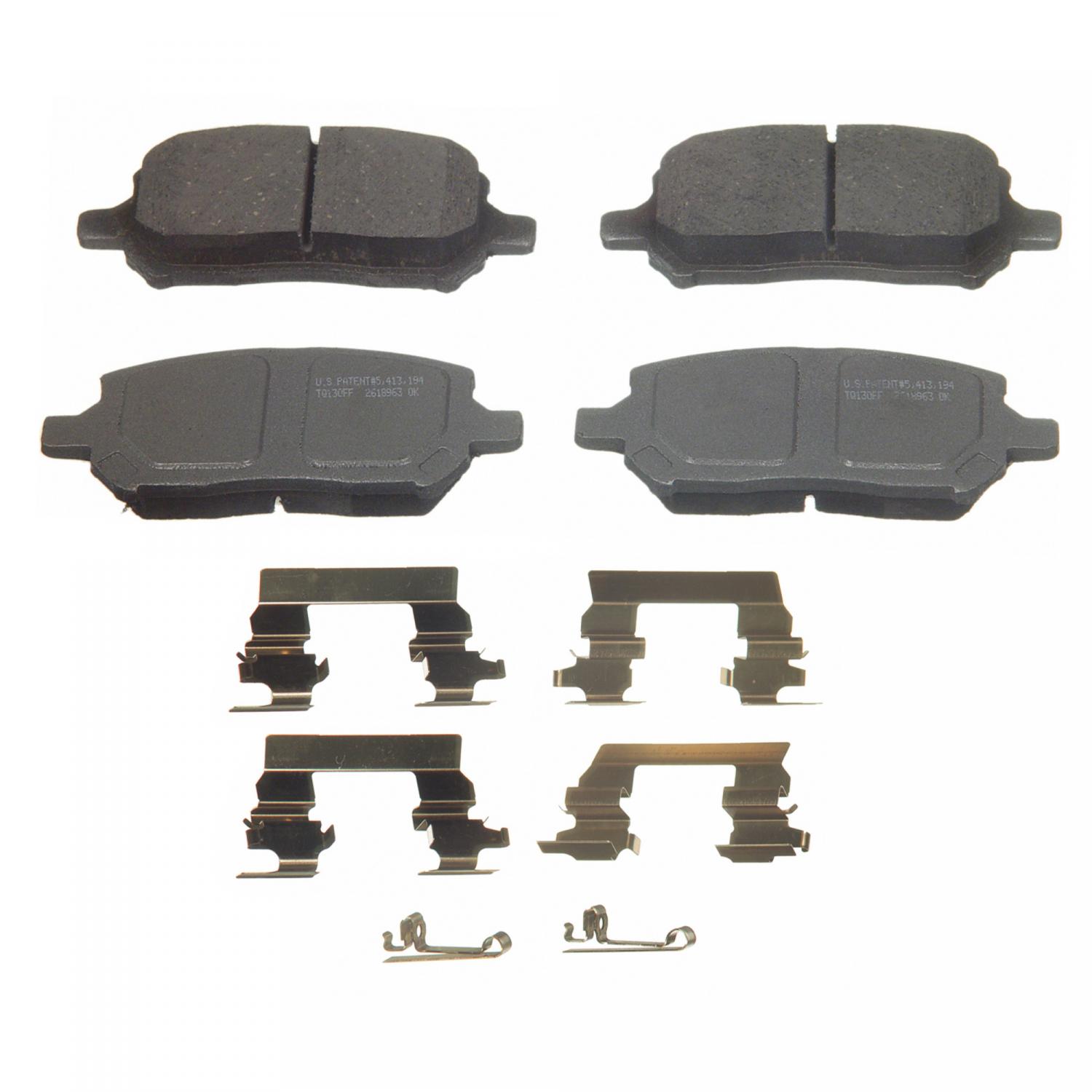 Wagner Brake QC956 - Disc Brake Pad Wagner Brake QC956 Disc Brake Pad product image 1 of 2