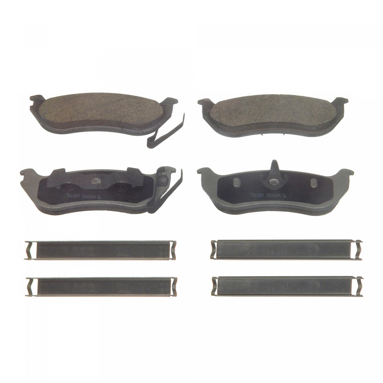 Wagner Brake QC981 - Disc Brake Pad Wagner Brake QC981 Disc Brake Pad product image 1 of 1