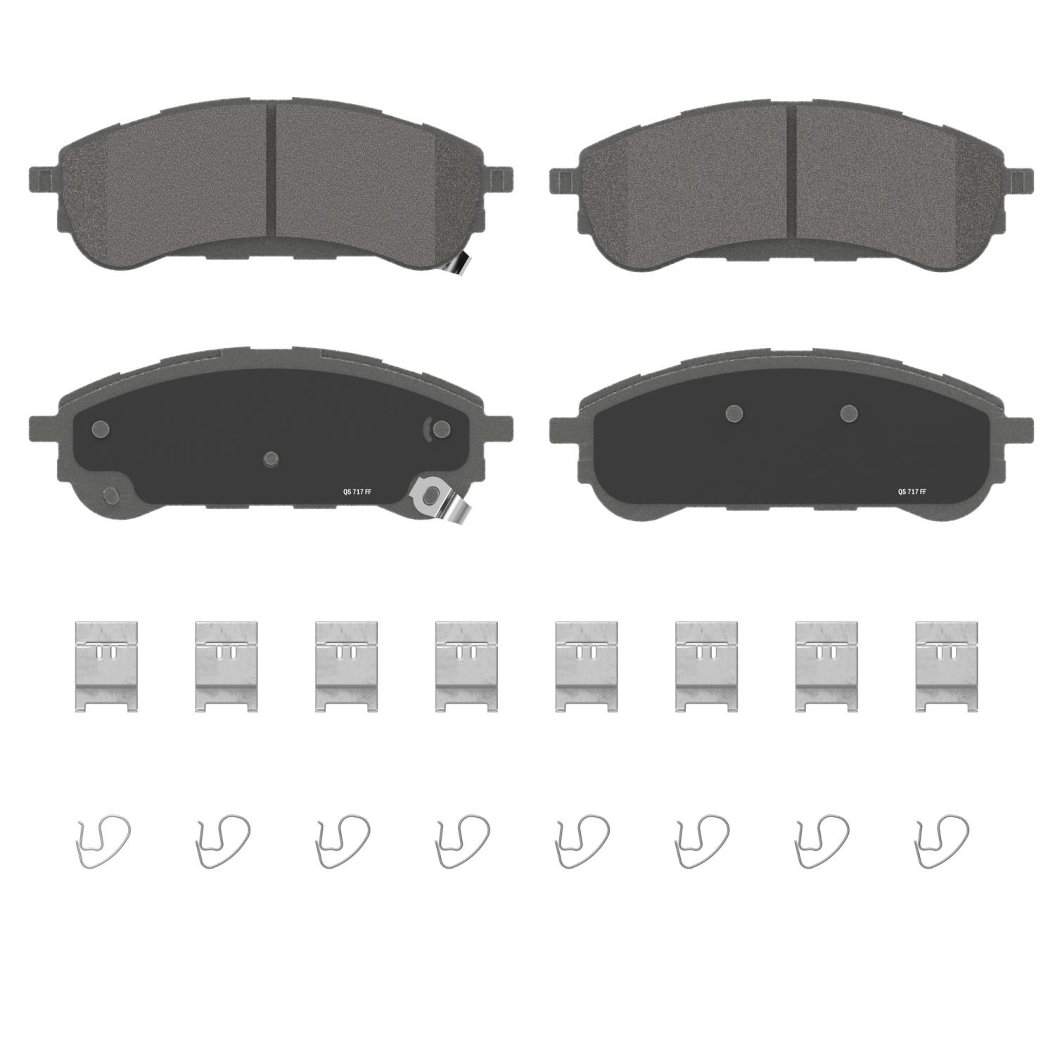 Wagner Brake ZD2208 Disc Brake Pad product image 1 of 1